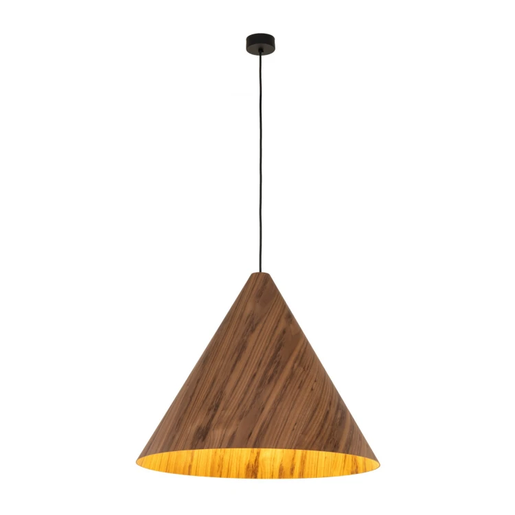 Lampa wisząca SOLIS WOOD dąb ciemny