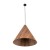 Lampa wisząca SOLIS WOOD dąb ciemny