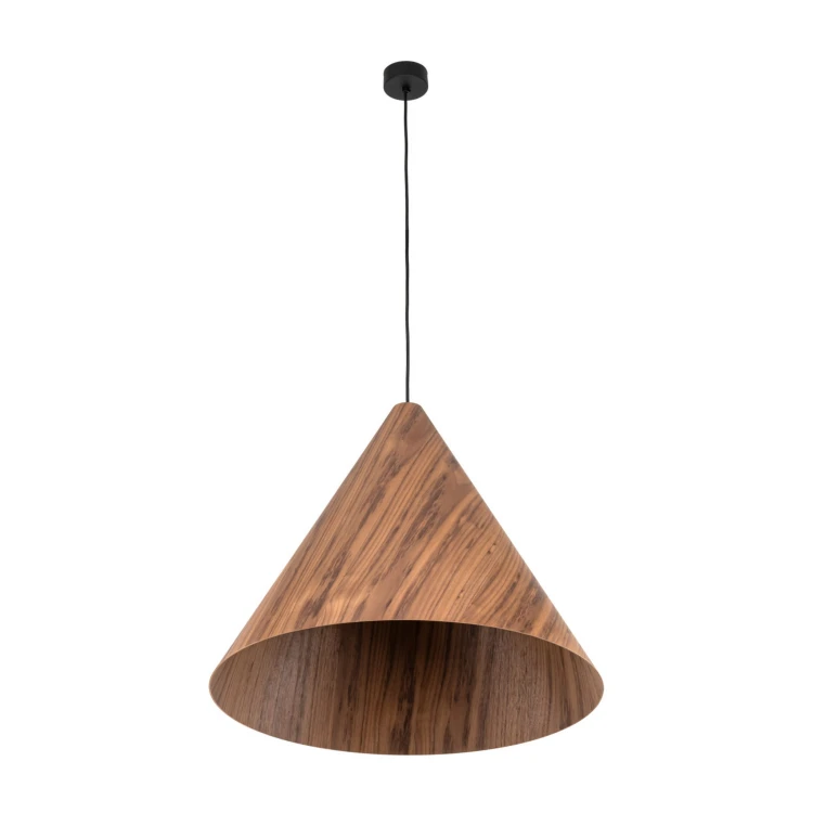 Lampa wisząca SOLIS WOOD dąb ciemny