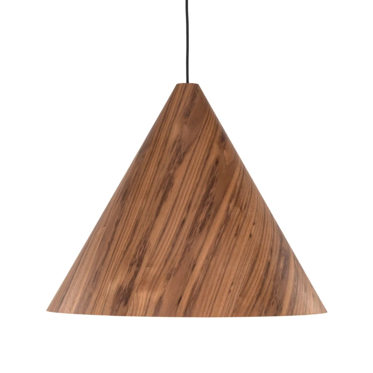 Lampa wisząca SOLIS WOOD dąb ciemny
