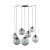 Lampa wisząca ESME GRAPHITE 7