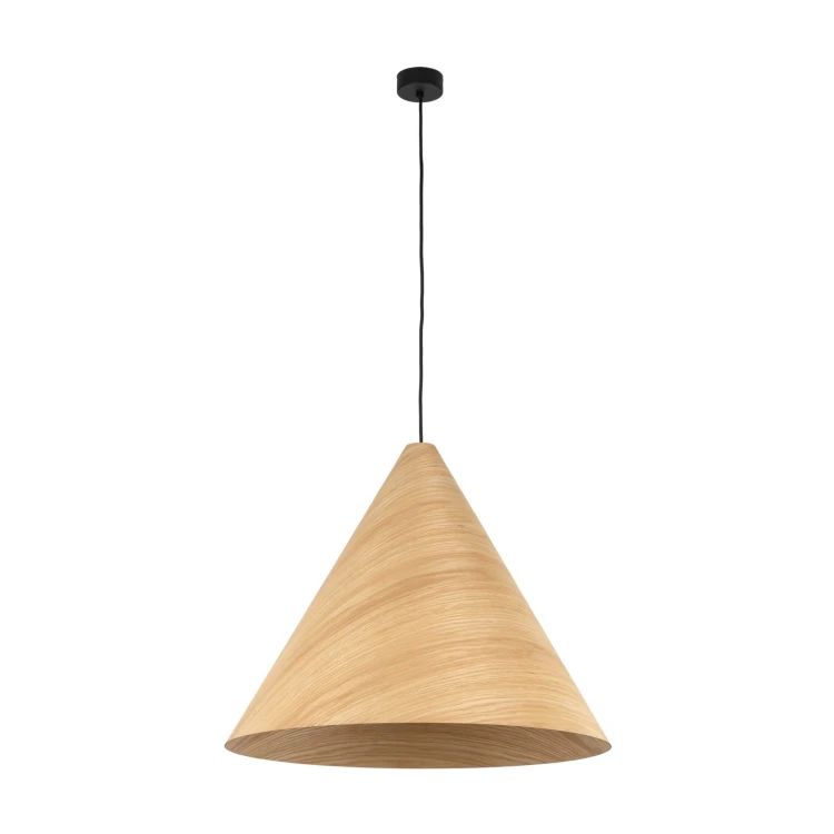Lampa wisząca SOLIS WOOD dąb jasny