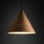Lampa wisząca SOLIS WOOD dąb jasny