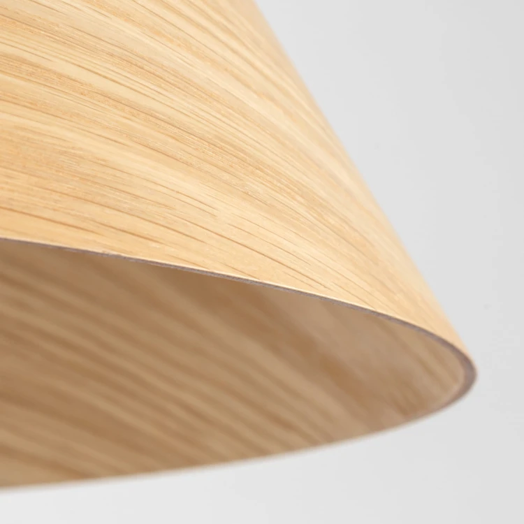 Lampa wisząca SOLIS WOOD dąb jasny