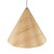 Lampa wisząca SOLIS WOOD dąb jasny