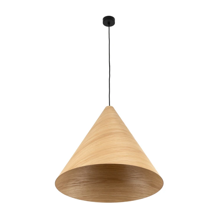 Lampa wisząca SOLIS WOOD dąb jasny