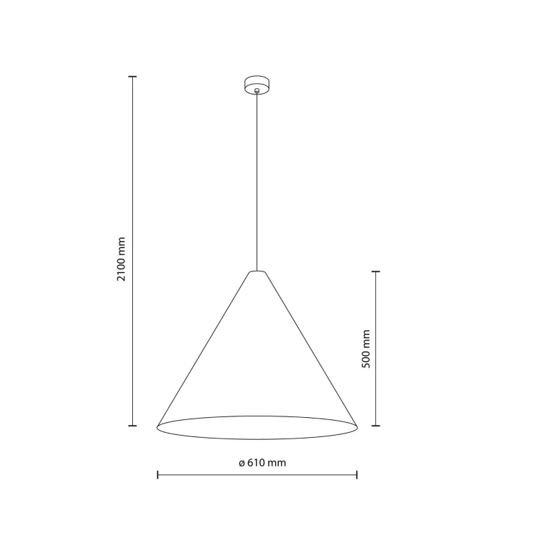 Lampa wisząca SOLIS WOOD dąb jasny