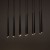 Lampa wisząca PIANO BLACK 12