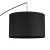 Lampa podłogowa MOBY BLACK