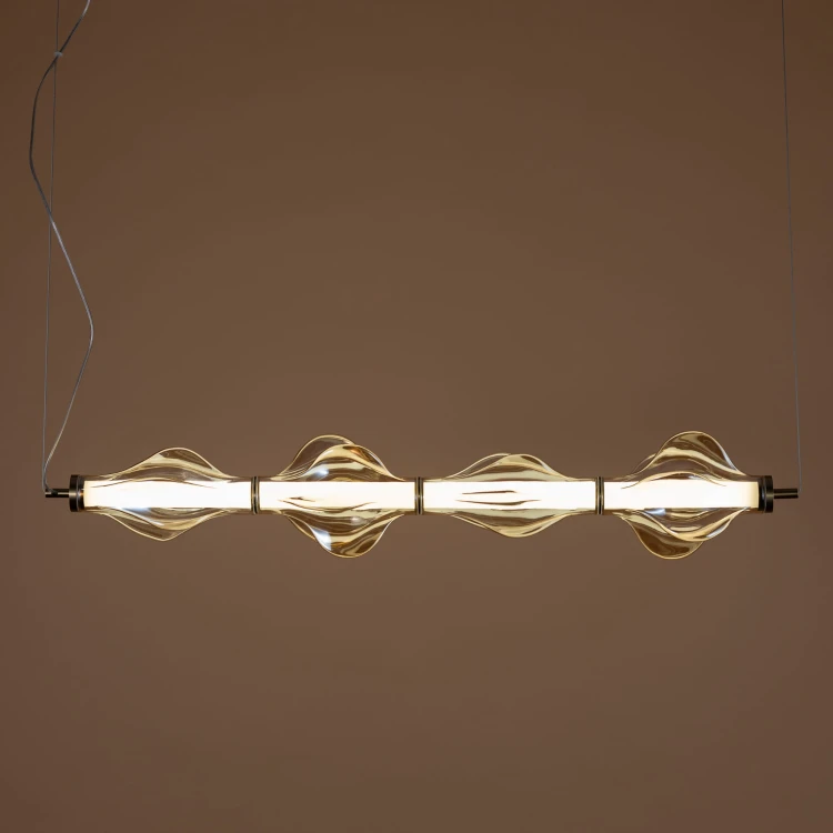 Lampa wisząca ELVA BRASS LED 30W