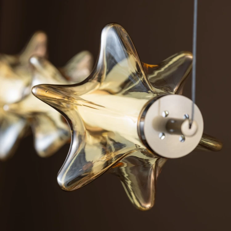 Lampa wisząca ELVA BRASS LED 30W