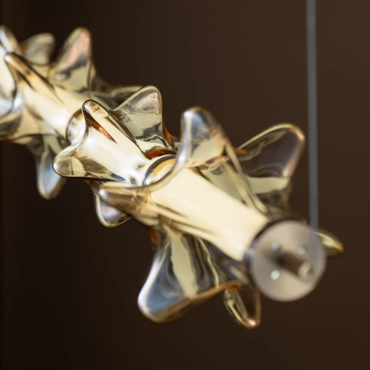 Lampa wisząca ELVA BRASS LED 30W