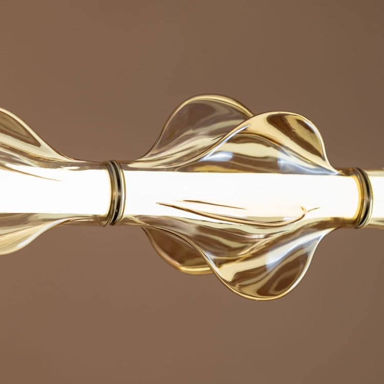 Lampa wisząca ELVA BRASS LED 30W