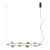 Lampa wisząca ELVA BLACK LED 30W