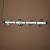 Lampa wisząca ELVA BLACK LED 30W