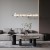 Lampa wisząca ELVA BLACK LED 30W