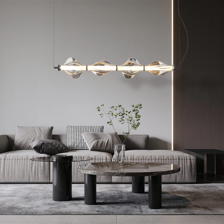 Lampa wisząca ELVA BLACK LED 30W