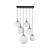 Lampa wisząca ESME WHITE 6