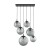 Lampa wisząca ESME GRAPHITE 6