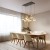 Lampa wisząca SOPHIA COGNAC 8XE14