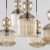 Lampa wisząca SOPHIA COGNAC 8XE14