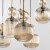 Lampa wisząca SOPHIA COGNAC 8XE14
