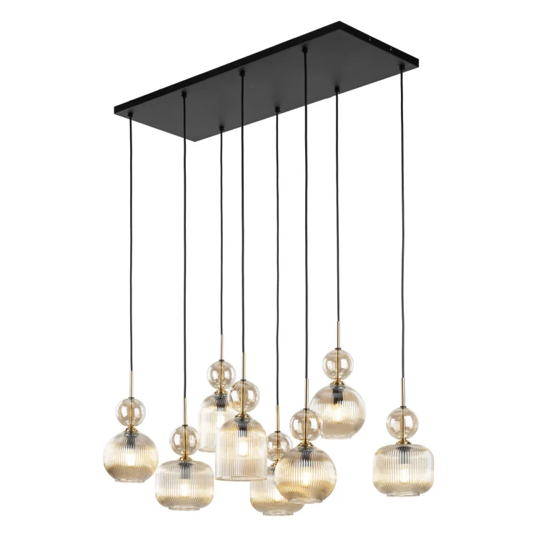 Lampa wisząca SOPHIA COGNAC 8XE14