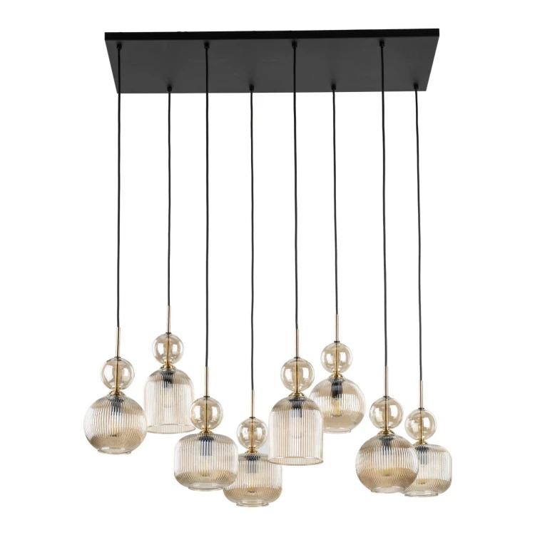 Lampa wisząca SOPHIA COGNAC 8XE14