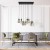 Lampa wisząca SOPHIA GREEN COGNAC 8XE14