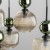 Lampa wisząca SOPHIA GREEN COGNAC 8XE14