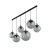 Lampa wisząca listwa ESME GRAPHITE 6