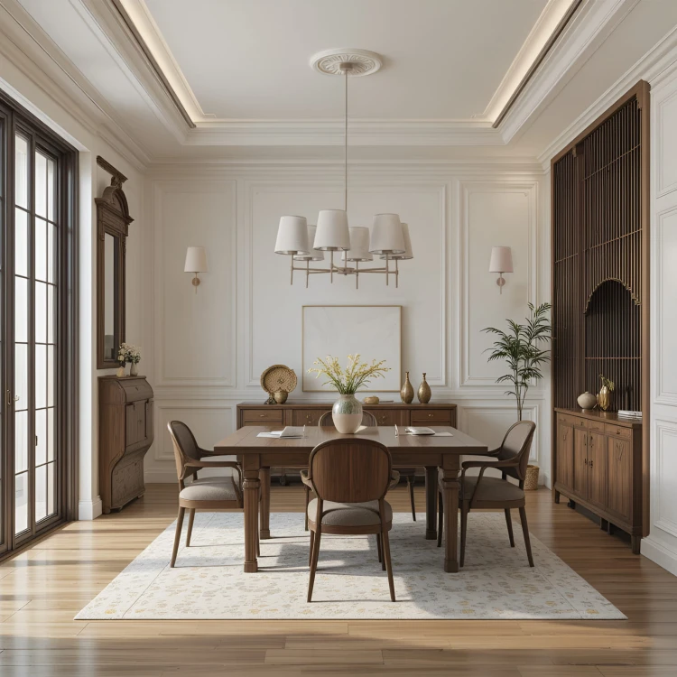 Lampa wisząca ELIZABETH SABIA 6XE27