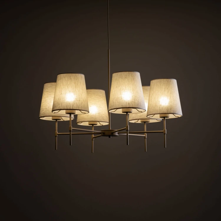 Lampa wisząca ELIZABETH SABIA 6XE27