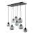 Lampa wisząca CUBUS GRAPHITE 8