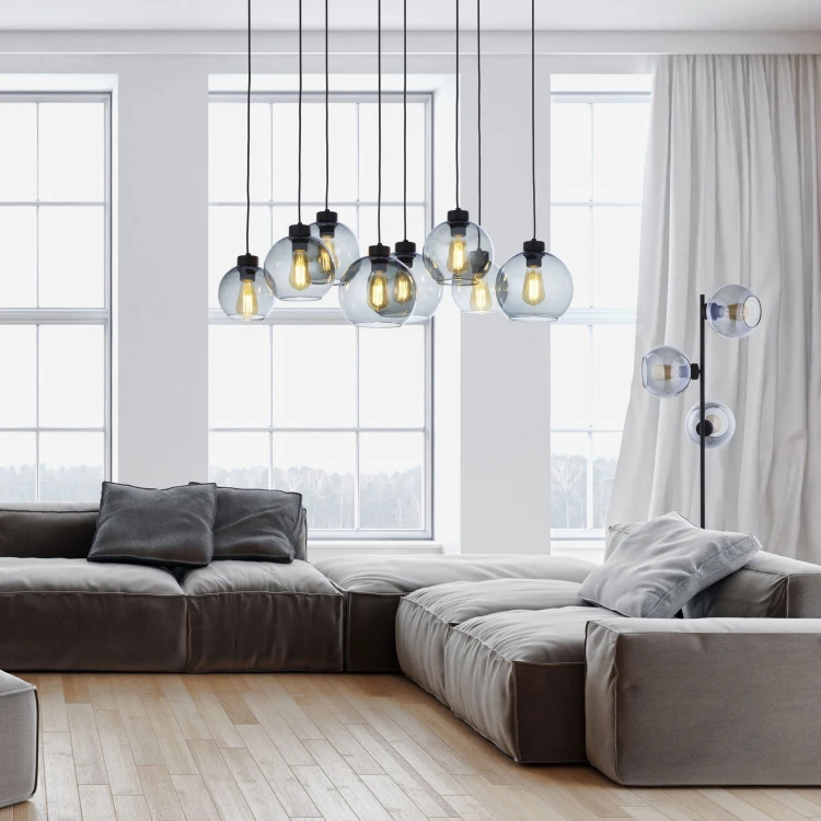 Lampa wisząca CUBUS GRAPHITE 8