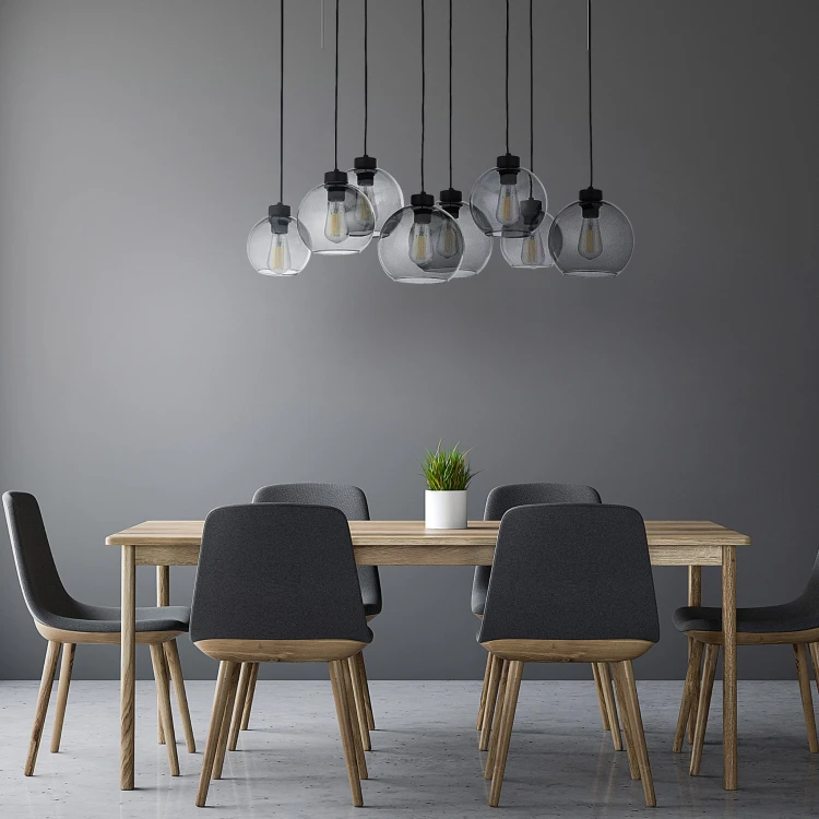Lampa wisząca CUBUS GRAPHITE 8
