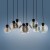 Lampa wisząca CUBUS GRAPHITE 8
