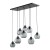 Lampa wisząca CUBUS GRAPHITE 8