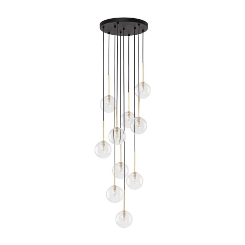 Lampa wisząca NILOS BLACK GOLD 10