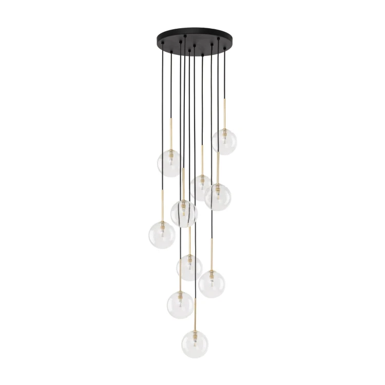 Lampa wisząca NILOS BLACK GOLD 10