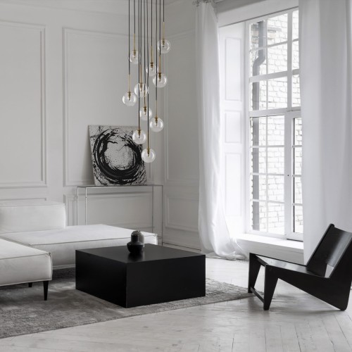 Lampa wisząca NILOS BLACK GOLD 10