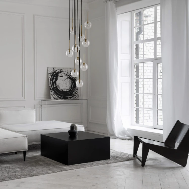 Lampa wisząca NILOS BLACK GOLD 10