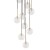 Lampa wisząca NILOS BLACK GOLD 10