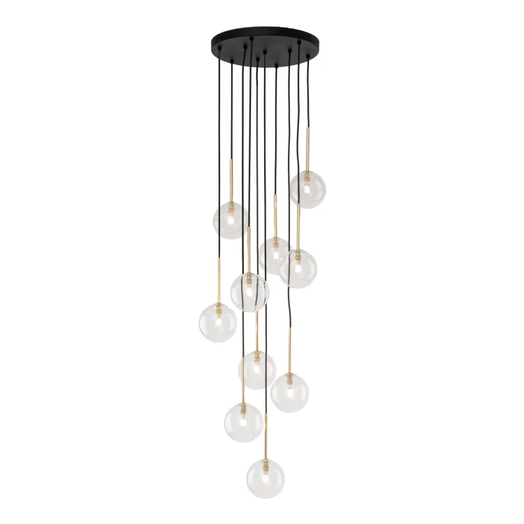 Lampa wisząca NILOS BLACK GOLD 10