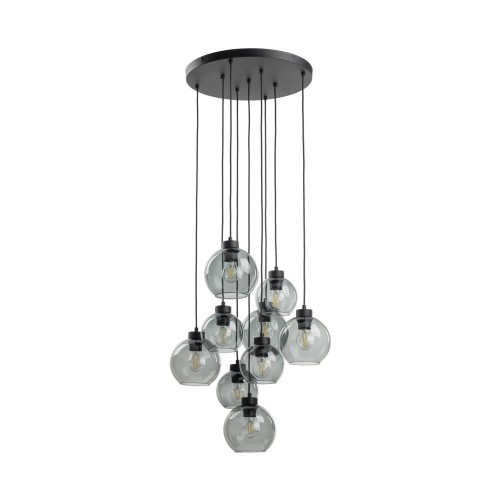 Lampa wisząca koło CUBUS GRAPHITE 9