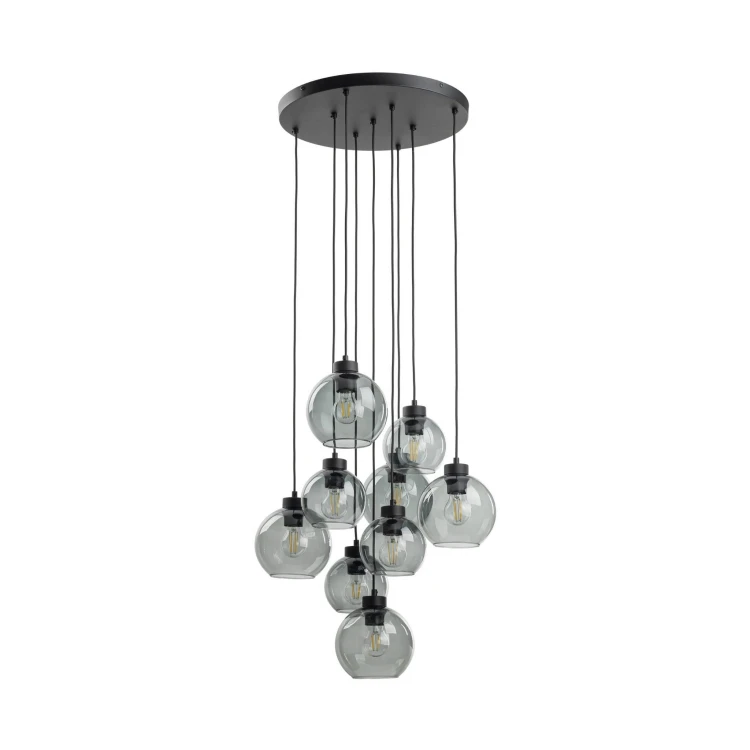 Lampa wisząca koło CUBUS GRAPHITE 9