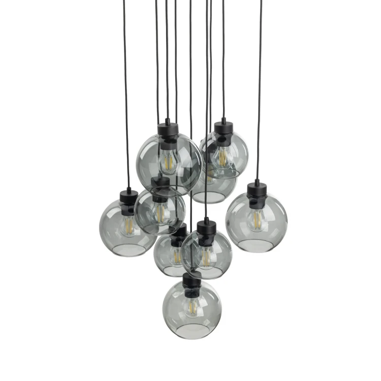 Lampa wisząca koło CUBUS GRAPHITE 9
