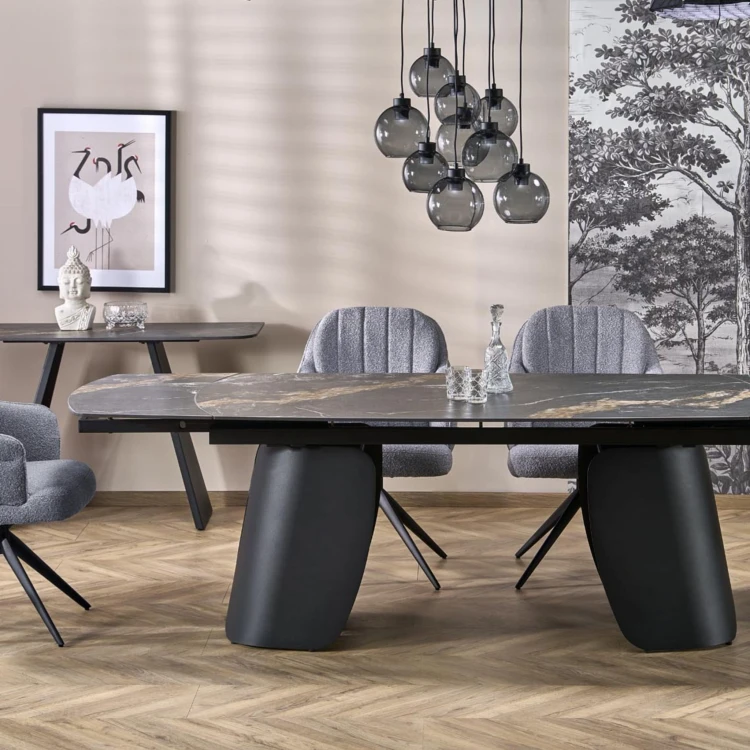 Lampa wisząca koło CUBUS GRAPHITE 9