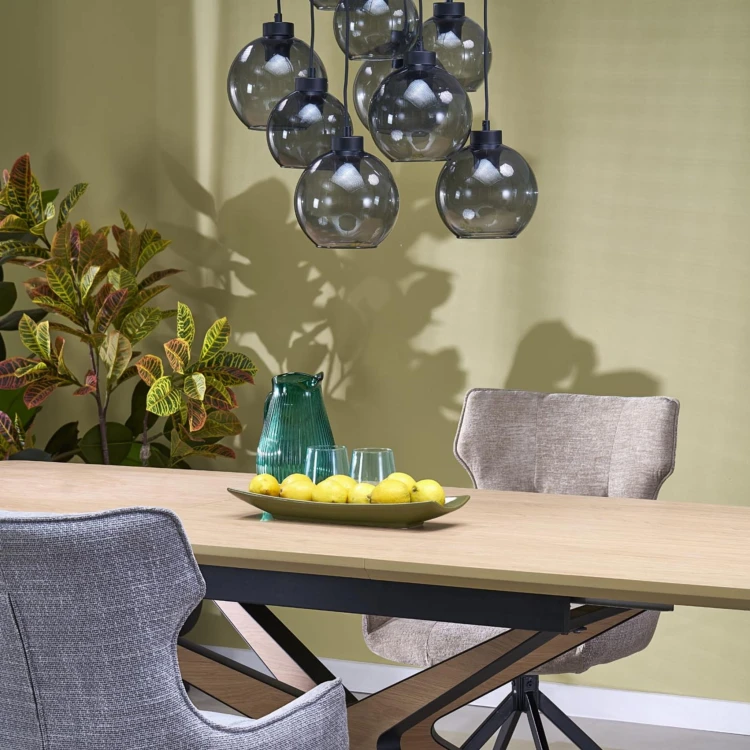 Lampa wisząca koło CUBUS GRAPHITE 9