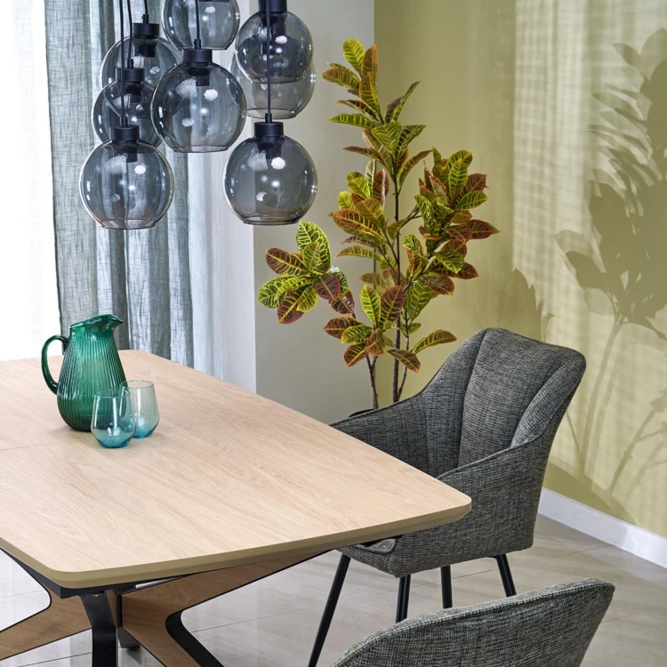 Lampa wisząca koło CUBUS GRAPHITE 9